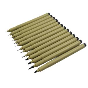 Marqueur de dessin à pointe fine Micro Fine Line, marqueur de dessin à pointe fine, imperméable, stylo de dessin à pointe fine pour la conception artistique - Product Image 1