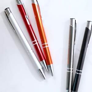 एल्यूमीनियम टच स्क्रीन स्टाइलस पेन कस्टम लोगो बॉलपॉइंट प्रचार व्यवसाय उपहार लेखन उपकरण - Product Image 2