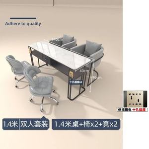 Bureau multifonctionnel pour nail art, table de manucure moderne avec rangement pour salon et usage domestique - Product Image 5