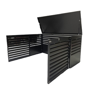 Trang trí nhôm AC điều hòa không khí Bìa outdooraluminum louver ngoài trời đơn vị ngưng - Product Image 4