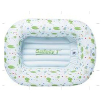 Vente en gros de baignoire gonflable en PVC confortable et portable pour bébé