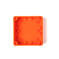Boîtier de jonction électronique extérieur étanche certifié IP65 CE ROHS 85*85*40 en ABS, plage de température -40~+75°C