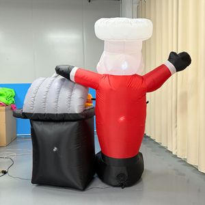 <span class=keywords><strong>Figurine</strong></span> de Père Noël <span class=keywords><strong>gonflable</strong></span> créative et imperméable pour les fêtes de barbecue et la décoration de jardin, <span class=keywords><strong>gonflable</strong></span> de Noël - Product Image 4