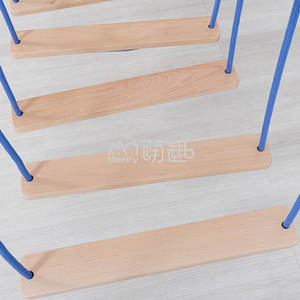 Moetry pont d'équilibre en bois balançoire suspendue intérieure équipement d'entraînement sensoriel pour enfants salle sensorielle de thérapie OT - Product Image 4