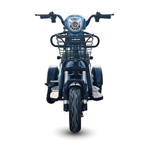 Tricycle électrique HLD 500w à carrosserie ouverte, scooter électrique à <span class=keywords><strong>3</strong></span> <span class=keywords><strong>roues</strong></span>, 2 places, <span class=keywords><strong>moto</strong></span> électrique, trike, vélo électrique d'extérieur pour adultes - Product Image 3