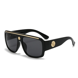 2025 Nouveau Style Lunettes de Soleil pour Hommes-Lunettes de Soleil de Mode à Monture Épaisse, Lunettes de Soleil Montées sur la Tête à Grand Cadre - Product Image 5