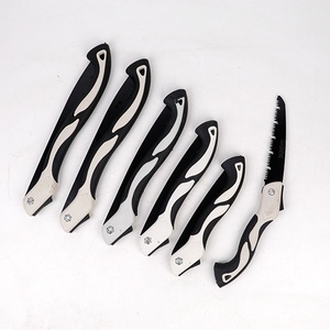 Sierra Plegable Profesional de Acero SK5 con Dientes de Triple Corte, Sierra Manual para Madera, para Podar Árboles en el Jardín y Supervivencia en Campamentos - Product Image 1