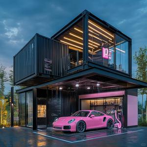 Bâtiments préfabriqués à faible coût, garages mobiles pour voitures, conteneurs, garages préfabriqués et kits de garages à vendre - Product Image 1