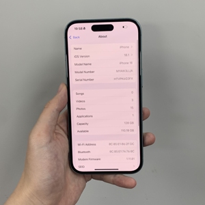 Nuovo Arrivo: <span class=keywords><strong>iPhone</strong></span> 16 Ricondizionato Originale Sbloccato 128GB/256GB/512GB, <span class=keywords><strong>6.1</strong></span> <span class=keywords><strong>Pollici</strong></span> LTE A3288, Smartphone 5G Usato - Product Image 2