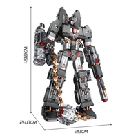 3727cs 80509Série Mecha : Ensembles de blocs de construction tremblant la terre, briques, jouets pour enfants, cadeaux de Noël et d'anniversaire pour adultes unisexes