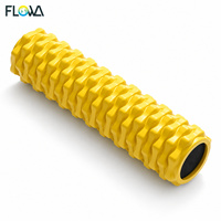 Rouleau de massage en mousse EVA ajouré pour yoga, relaxation musculaire, et balle de massage à picots pour la maison, la gym et le Pilates