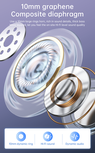 Valdus S23 2024 LCD Hiển Thị Điện HD Tai Nghe Âm Thanh <span class=keywords><strong>320</strong></span> MAh Siêu Pin Hifi Âm Thanh Chất Lượng Giảm Tiếng Ồn Không Dây Earbuds - Product Image 3