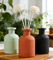 Bouteilles en verre vides personnalisées de luxe 50ml 100ml 150ml transparentes dégradées pour diffuseur à bâtonnets, huile aromatique et parfum d'ambiance