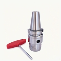 Porte-outil hydraulique BT40 anti-interférence, étanche et anti-poussière, pour fraisage de précision