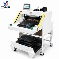 Machine d'emballage automatique de sacs plastiques pour e-commerce avec étiquetage et scellage, cœur PLC, ensacheuse automatique haute vitesse