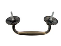 H030 Manijas de bronce de estilo europeo de alta calidad, directamente de fábrica, para ataúdes.
