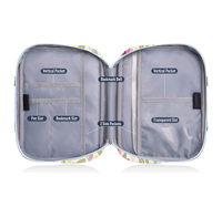 Housse de livre de transport par sublimation Sacoche d'église pour femmes Sacoche de protection biblique avec poignée et poche avant