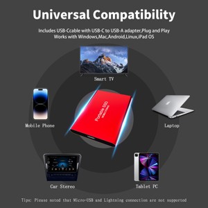 Caplink xách tay 1TB SSD ổ cứng loại C <span class=keywords><strong>USB</strong></span> 3.1 Gen 2 bên ngoài Đĩa cứng mSATA pssd Máy tính để bàn và máy tính xách tay - Product Image 6