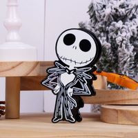 Dessin animé Anime Halloween accessoires de cheveux fantôme citrouille Mickey acrylique griffe pince à cheveux fête Style décoration