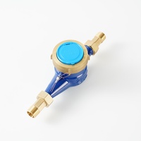 Medidor de agua fría de 15mm 20mm 25mm 32mm 40mm Multi-jet Super Mid Dureza Unidad magnética Tipo de esfera seca