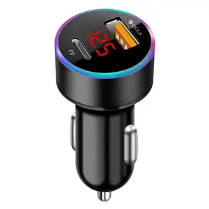 Cargador USB de móvil para coche, carga rápida, para iPhone 11, Xiaomi QC 4,0, QC 3,0, Huawei P30, SCP, FCP, Sumsung, AFC