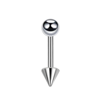 Vente en gros de bagues et clous de nez géométriques tendance en acier inoxydable plaqué argent pour femmes, hommes et enfants