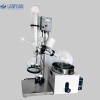 Vuoto rotavapor rotavap utilizzato per la distillazione di vetreria verticale inverni con evaporatore rotante a pompa di circolazione