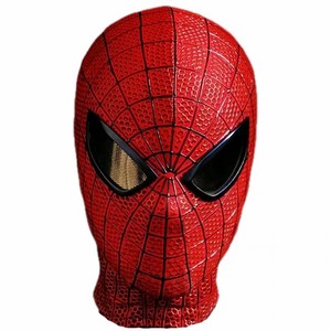 <span class=keywords><strong>Maschera</strong></span> di Spider-Man (1ª Generazione) in ABS con Attacco Magnetico per gli Occhi, Replica Autentica del Film, Copricapo da Goblin Realizzato a Mano - Product Image 1