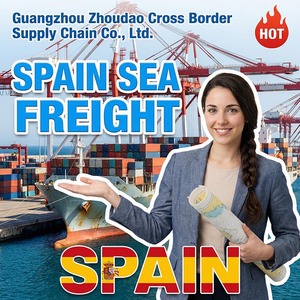 Gerente de Transporte Marítimo Confiable de China a España, 30-40 Días, Logística FBA a Domicilio, DDP, Seguro por Zhoudao - Product Image 1