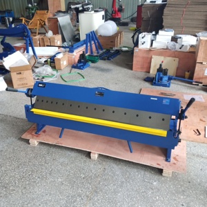 Máquina Plegadora Semiautomática de 48 Pulgadas, Plegadora de Láminas W1.5x1220, Caja de Acero Inoxidable, Alta Productividad para Placas Metálicas - Product Image 3