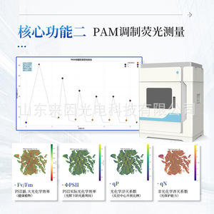PAM Fluorescence Measurement System IN-LeafClear Spectrophotometer LCD Display For Plant Photosynthesis Analysis - Product Image 1