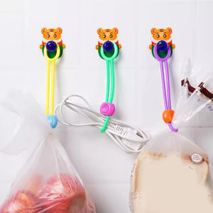 Colorful snack sealing straps, multi-functional sealing <b>clips</b>, pull <b>rings</b>, creative binding ropes for kitchen food preservation - Product Image 2