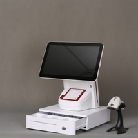 Jesen OEM 24 mois de garantie Windows 10 Android Pos System Punto De Venta Touch tout en un caisse enregistreuse pour épicerie
