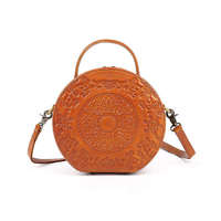 Sac à Bandoulière en Cuir Véritable pour Femme, Design Tendance, Petits Sacs à Main, Sacoche à Bandoulière pour Femme