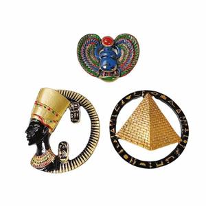 Imán Decorativo para Refrigerador con Diseño de Pirámide Egipcia, Tridimensional, de Resina - Product Image 2