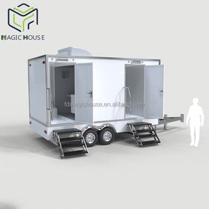 Casa mágica portátil para exteriores, baño de plástico eps, asequible - Product Image 1
