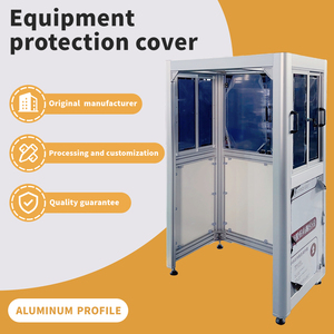Protections de machine en profilés d'<span class=keywords><strong>aluminium</strong></span> avec <span class=keywords><strong>propriétés</strong></span> antistatiques pour la protection des équipements électroniques dans les salles blanches - Product Image 3
