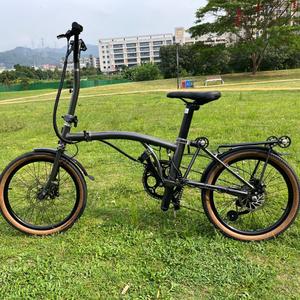 Bicicletta Elettrica Pieghevole 100% Compatibile con Fold 3, 36V 7Ah 250W, Autonomia 80km, Velocità 25km/h, Freno <span class=keywords><strong>a</strong></span> Disco, Ruote 16-20 Pollici, Leggera, Mini, Tri-Pieghevole, Batteria al Litio - Product Image 1