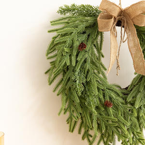 Guirnalda Artificial de Norfolk al por Mayor para Camino de Mesa, Hojas de Pino de Polietileno Suave, Enredadera Artificial, Guirnalda de <span class=keywords><strong>Araucaria</strong></span> Navideña - Product Image 4