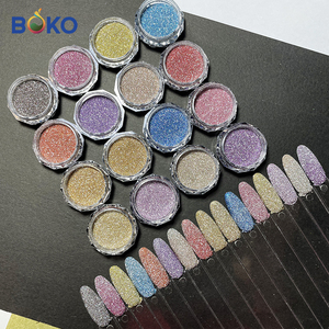 BOKO-polvo acrílico <span class=keywords><strong>para</strong></span> uñas, cristales brillantes de alta calidad, lentejuelas, varios colores - Product Image 2