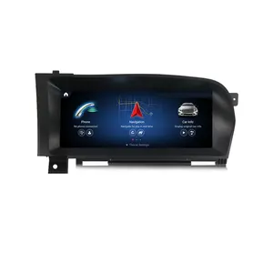 Navifly 10.25 ''android 11 8 256GB Car DVD Player cho Benz S Class w221 (LHD) ntg3.0 IPS DSP Xe Video DSP