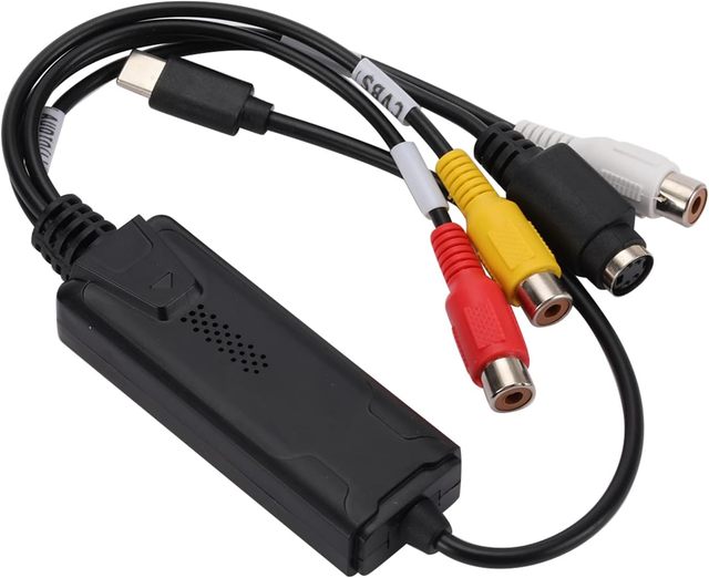 TYPE-C AV DV External Video Capture Card Transfer AUDIO and VIDEO Signals to Computers, Android and HarmonyOS Smart Phones
