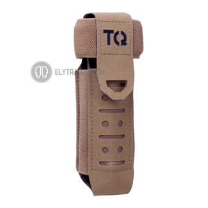 पुरुषों के लिए टैक्टिकल गियर मोल सिस्टम टूर्निकेट होल्डर प्लेट कैरियर टैक्टिकल पाउच बैग रेंज ग्रीन - Product Image 5