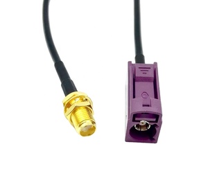 Cable Pigtail RG174 con Conector FAKRA SMB Código D para Antena JACK a SMA Hembra Bordeaux, Dispositivo RF Opcional - Product Image 3