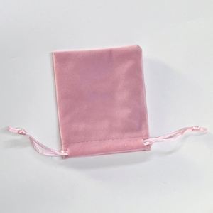 Pochette en velours 9x11cm avec cordon de serrage, sac de rangement pour bijoux, cadeaux et écouteurs, pour l'organisation et l'emballage - Product Image 5