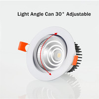 Spot lumineux LED COB pour éclairage intérieur et intérieur de la maison