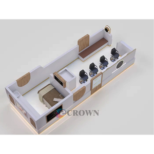 Lashes Eyebrow Kiosk Round Salon Brow <strong>Shop</strong> Design <strong>Ol</strong> Salon Brow <strong>Shop</strong> Design Eyebrow Store Round Salon OEM - Product Image 5