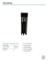 Módulo de Control de Posicionamiento de 4 Ejes P-an Smart PLC FP2-PP42 Serie FP2 Usado para Automatización Industrial