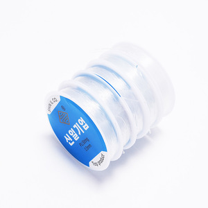 Shin Il Co Pu String Elastic <b>Thread</b> 0.5mm 0.6mm 0.7mm 0.8mm 1.0mm For Jewelry Making <b>Beading</b> Supplies Made In Korea - Product Image 5