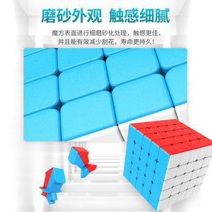 MoYu Mei Long 5x5 Speed <b>Cube</b> Professional Competition <b>Magic</b> <b>Cube</b> Smooth Brain-Boosting Toy For Youth - Product Image 5